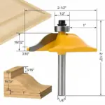 3PCS 1/4" Shank Router Bits Set - Image 4