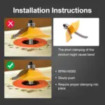 3PCS 1/4" Shank Router Bits Set - Image 2