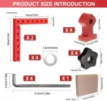 90 degree right angle clamp (2 PCS) - Image 6