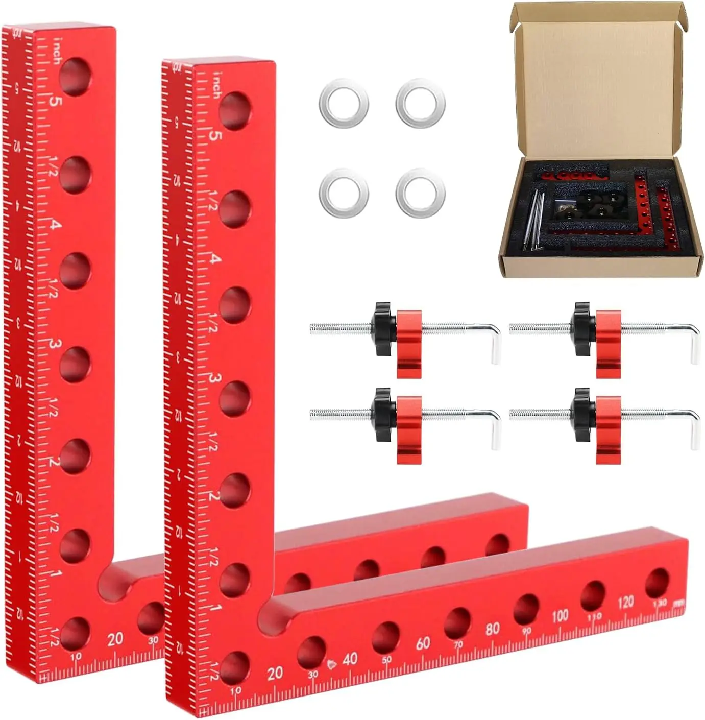 Bivarlo 90 Degree Right Angle Clamp 2 PCS