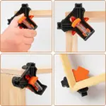 4 Pcs 90 degree corner clamp - Image 9